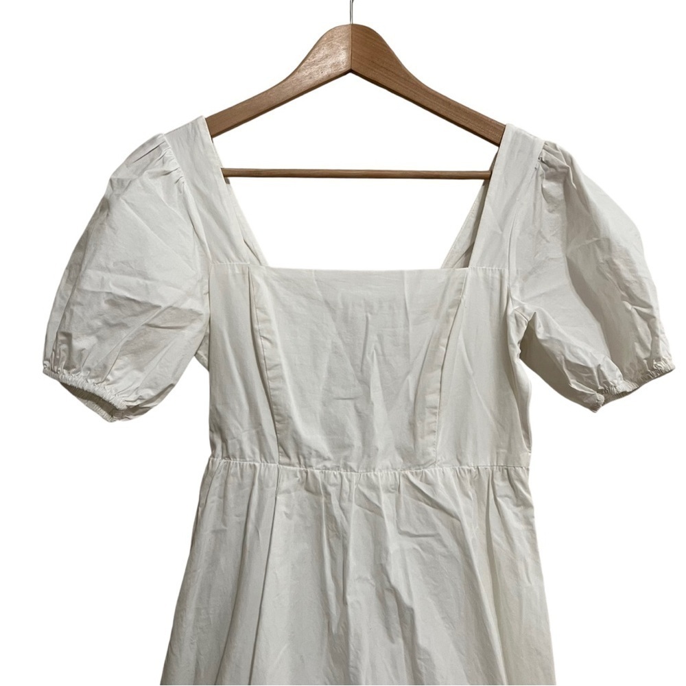 ASTR Poplin Tiered Maxi Dress in White Size XS - Picture 5 of 15